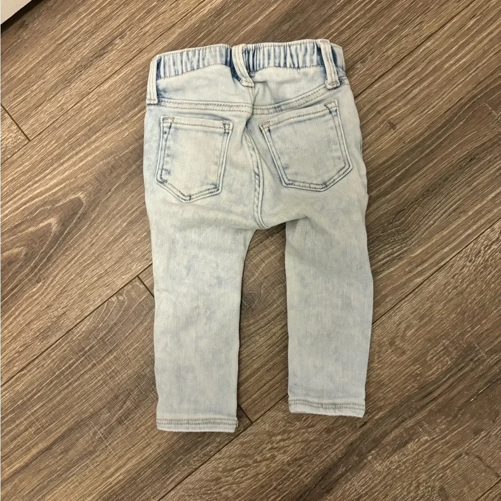 Old Navy Baby Girl Ballerina Light Blue Skinny Jeans Size 12m